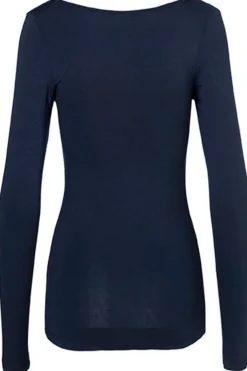 MbyM Anna Basic Blouse Navy Blue