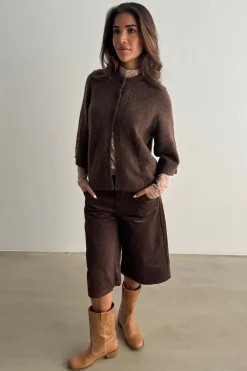 Outlet Continue Anna Knit 15070 Brown