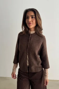 Outlet Continue Anna Knit 15070 Brown