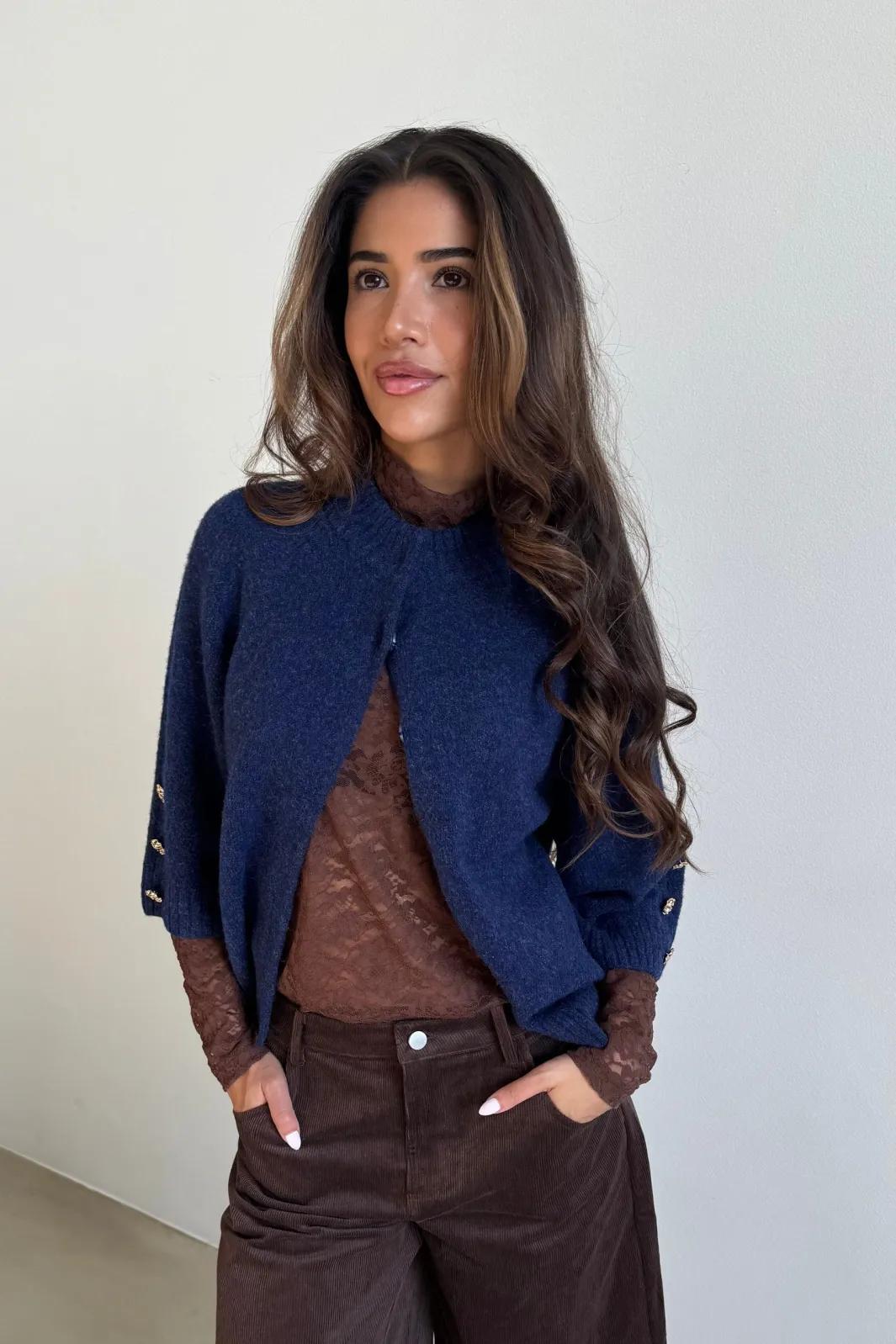 Clearance Continue Anna Knit 15070 Blue