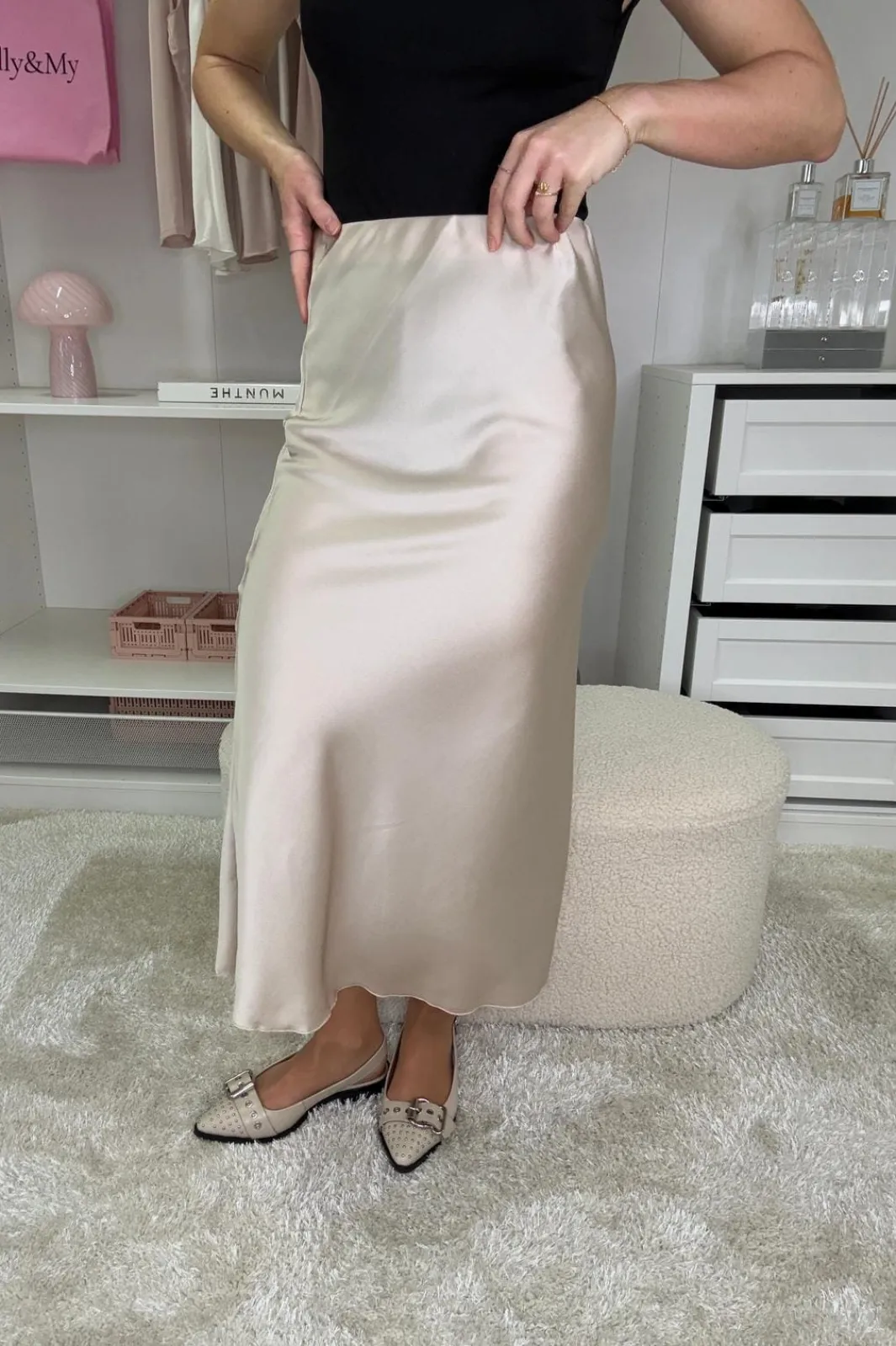 Best A-bee Anne Skirt Champagne