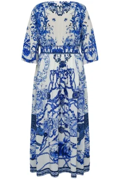 Discount Gossia Anneego Dress G2338 Blue Vibes