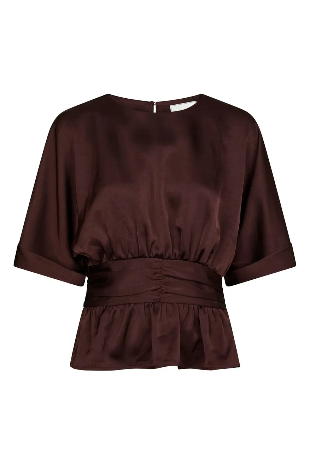 Sale Neo Noir Annegret Heavy Sateen Blouse 166830 174