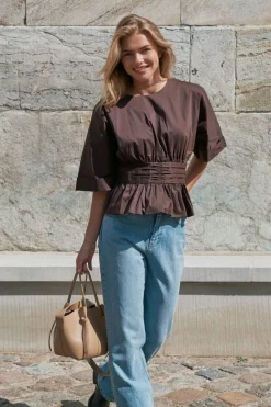 Neo Noir Annegret Poplin Blouse 162365 584