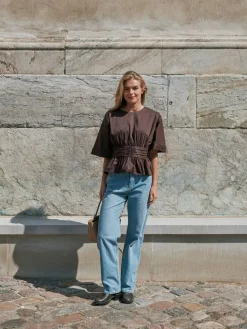 Neo Noir Annegret Poplin Blouse 162365 584
