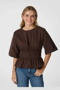 Neo Noir Annegret Poplin Blouse 162365 584