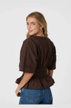 Neo Noir Annegret Poplin Blouse 162365 584