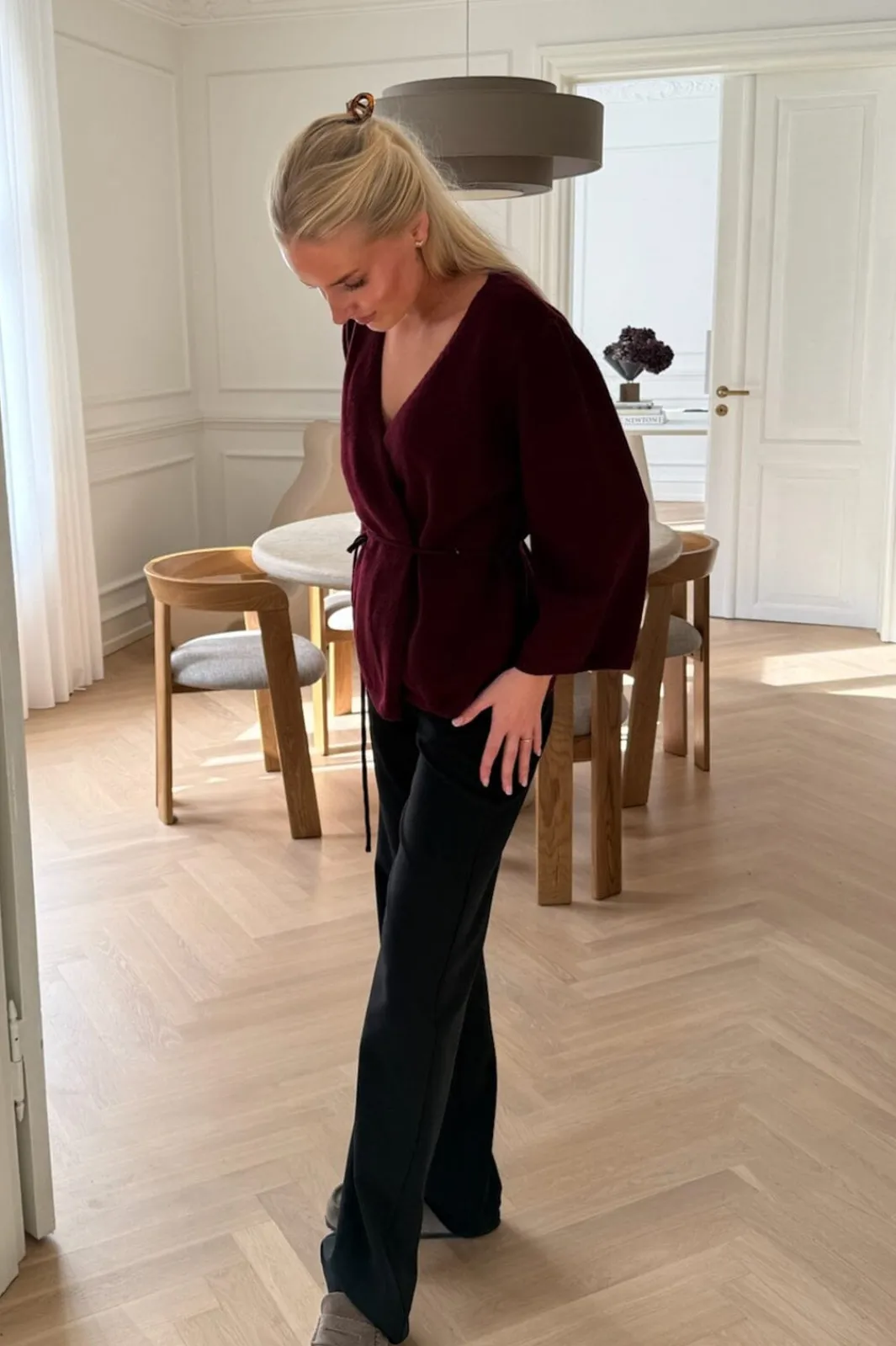 New BYIC Anneic Cardigan A079-1 Bordeaux