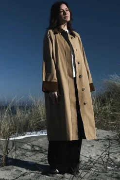 Best Neo Noir Anneli Cord Coat 160548 127