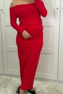 Discount A-bee Annelise Dress Red