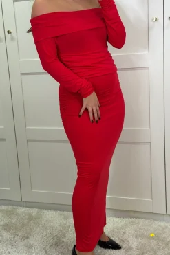 Discount A-bee Annelise Dress Red