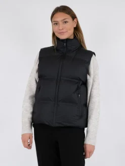 New Neo Noir Annike C Puffer Waistcoat Black
