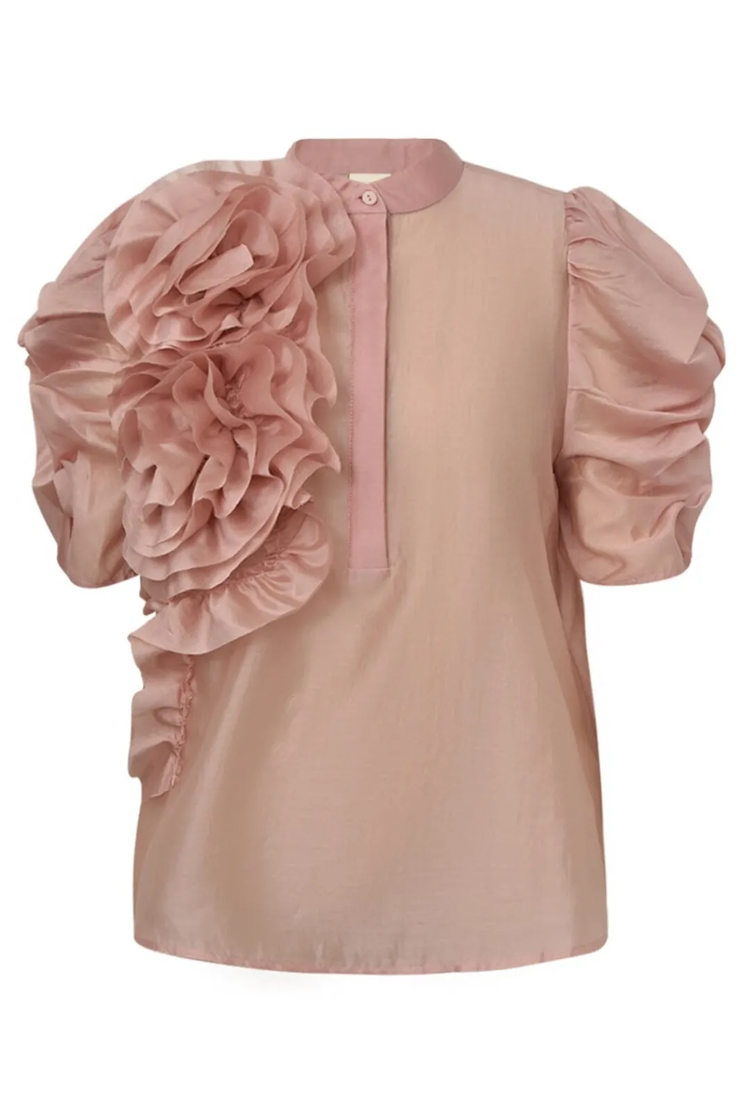 Clearance Gossia Annsofigo Blouse G1805 Dusty Rose
