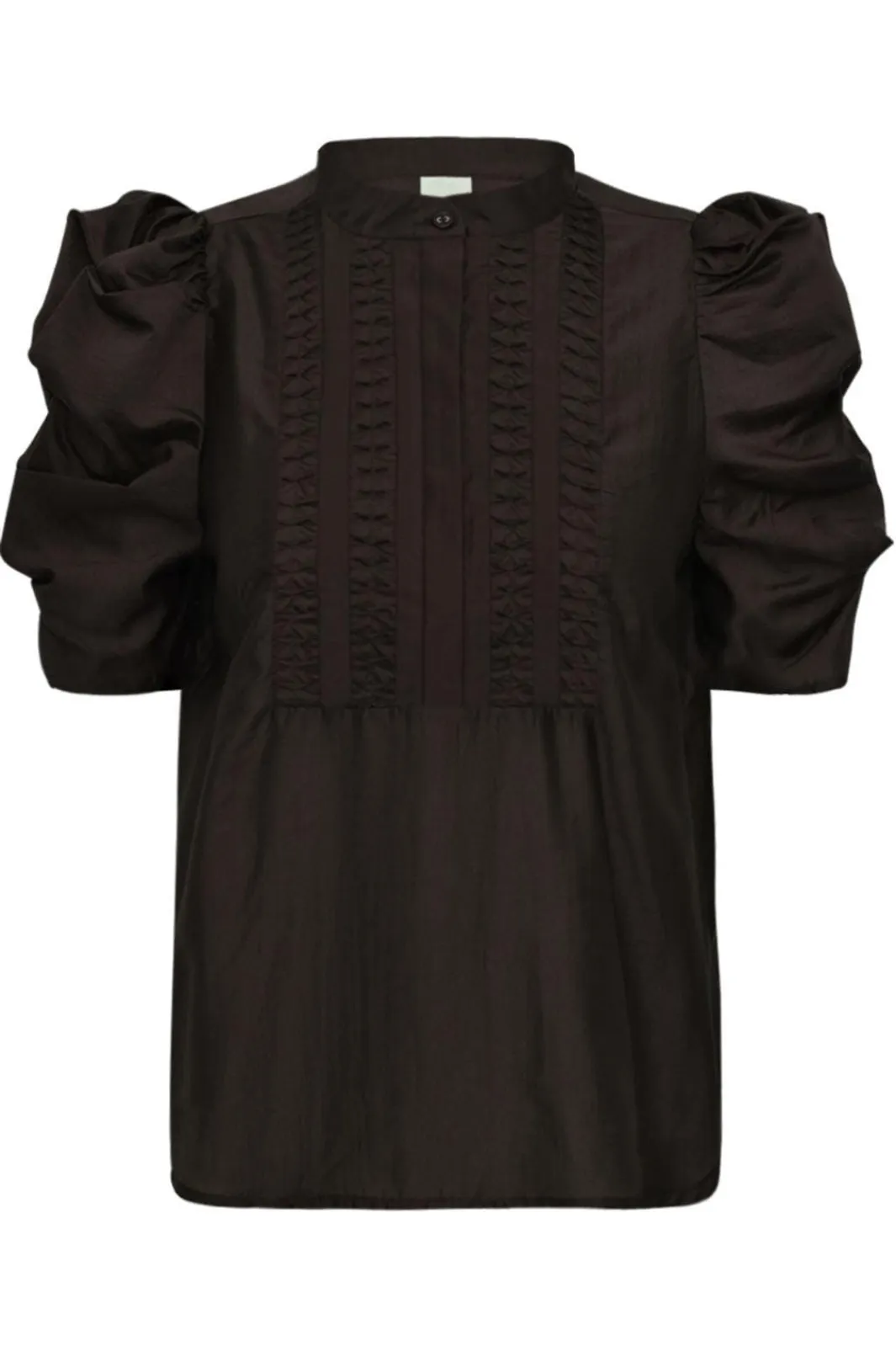 Best Gossia Annsofigo Lull Blouse G2573 Coffee