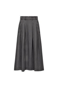 Hot Co´Couture Anyacc Denim Pleat Skirt 34181 139