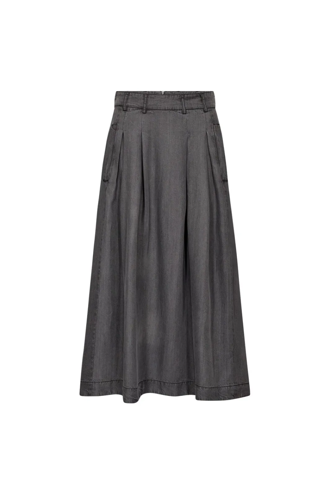 Hot Co´Couture Anyacc Denim Pleat Skirt 34181 139