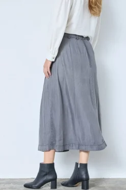 Hot Co´Couture Anyacc Denim Pleat Skirt 34181 139