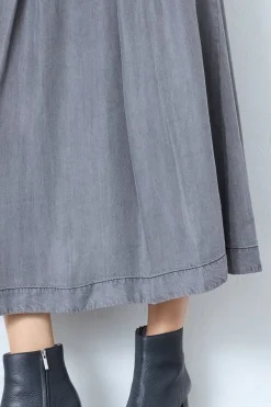 Hot Co´Couture Anyacc Denim Pleat Skirt 34181 139