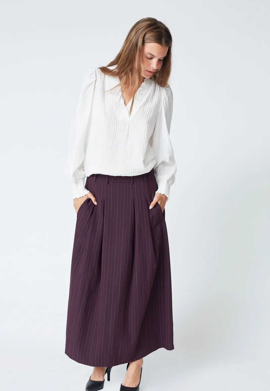 Clearance Co´Couture Anyacc Trinny Pleat Skirt 44001 67