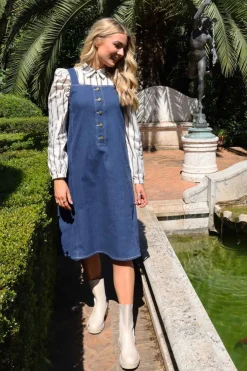 New Liberte Asta Overall Spencer 22152 Blue Denim