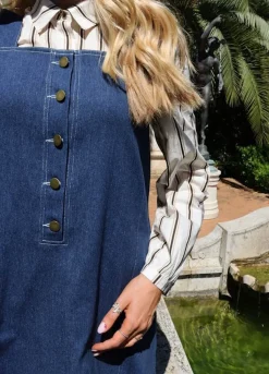 New Liberte Asta Overall Spencer 22152 Blue Denim
