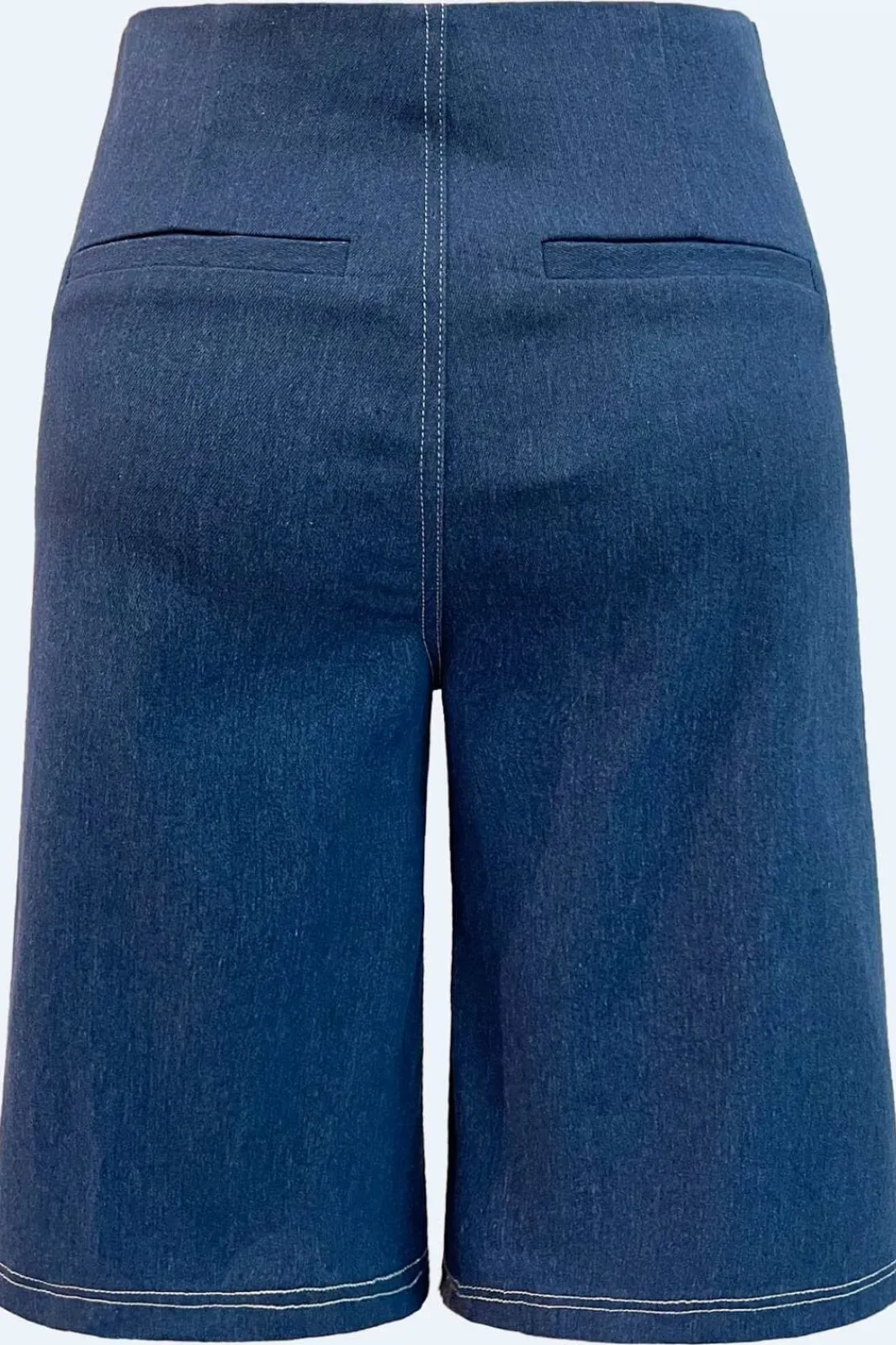 Hot Liberte Asta-Long-Shorts 22193 Blue Denim