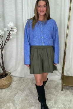 Clearance A-bee Astrid Skirt A Khaki