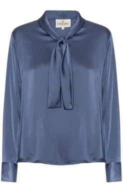Best Karmamia Audrey Blouse 2238 Semi Rich Crown Blue