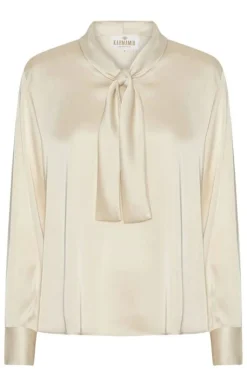 Clearance Karmamia Audrey Blouse 2227 Semi Rich Porcelain