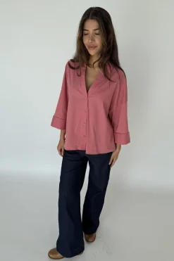 Hot Continue Augusta Shirt 14985 Dusty Berry