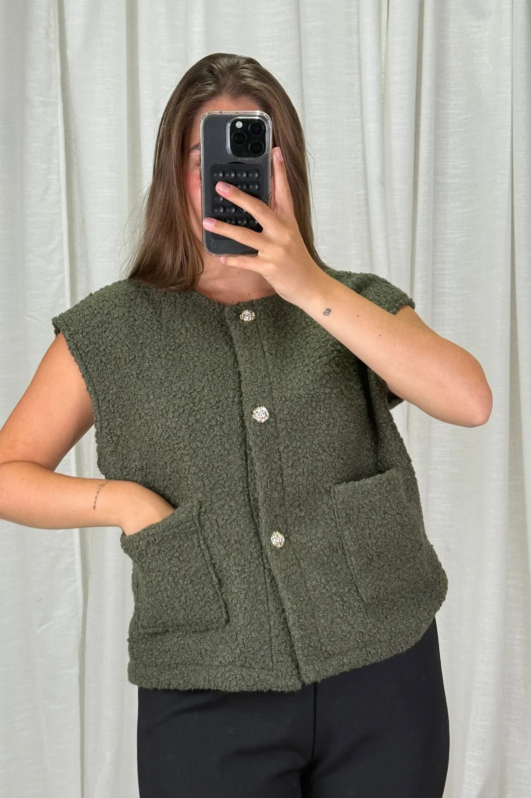 Hot A-bee Aurora Vest Khaki