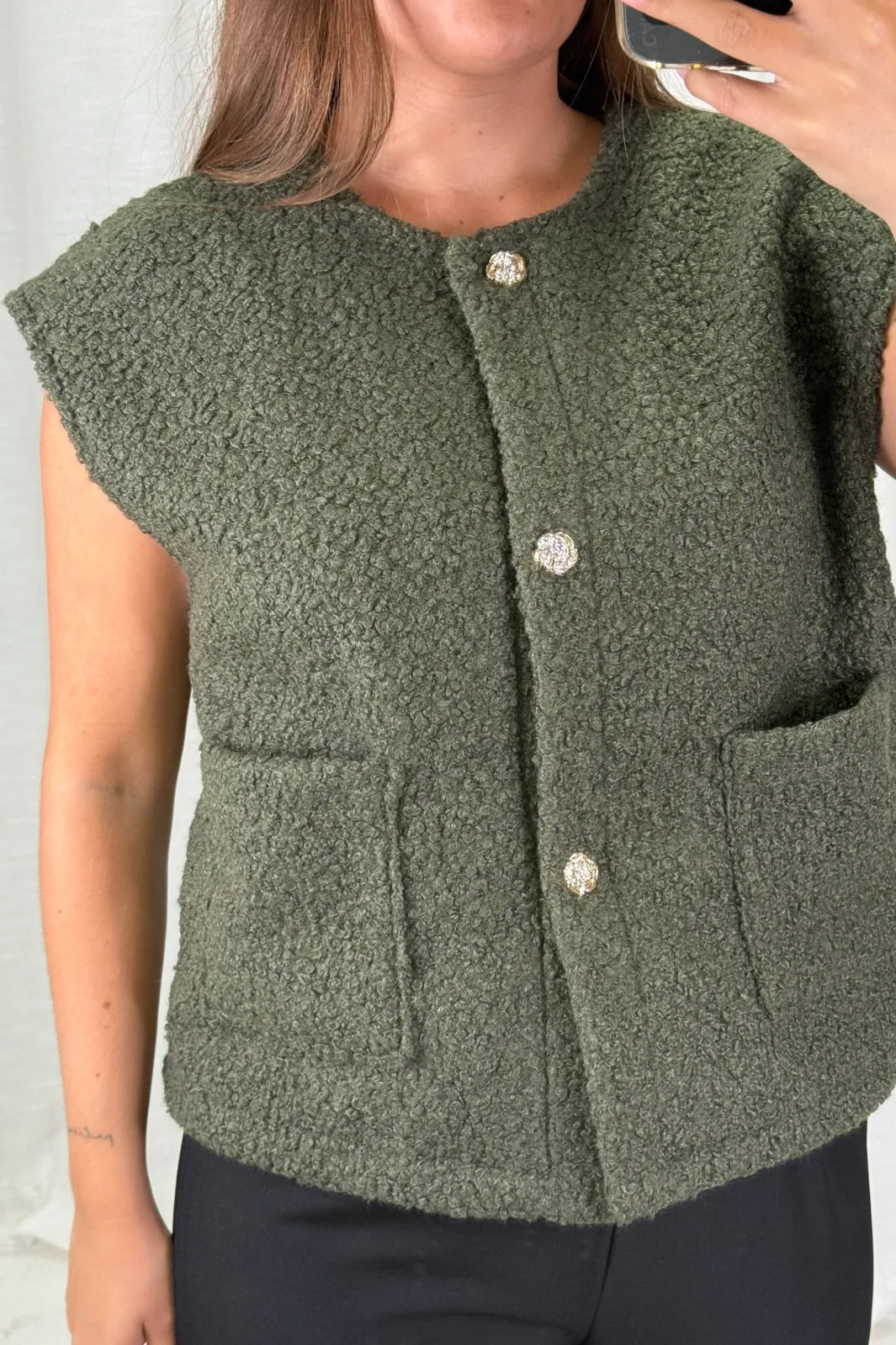 Hot A-bee Aurora Vest Khaki