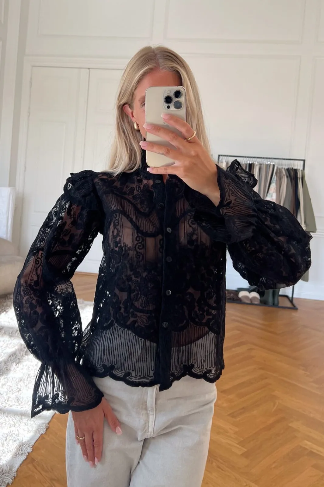 Online BYIC Auroraic Shirt 2624 Black