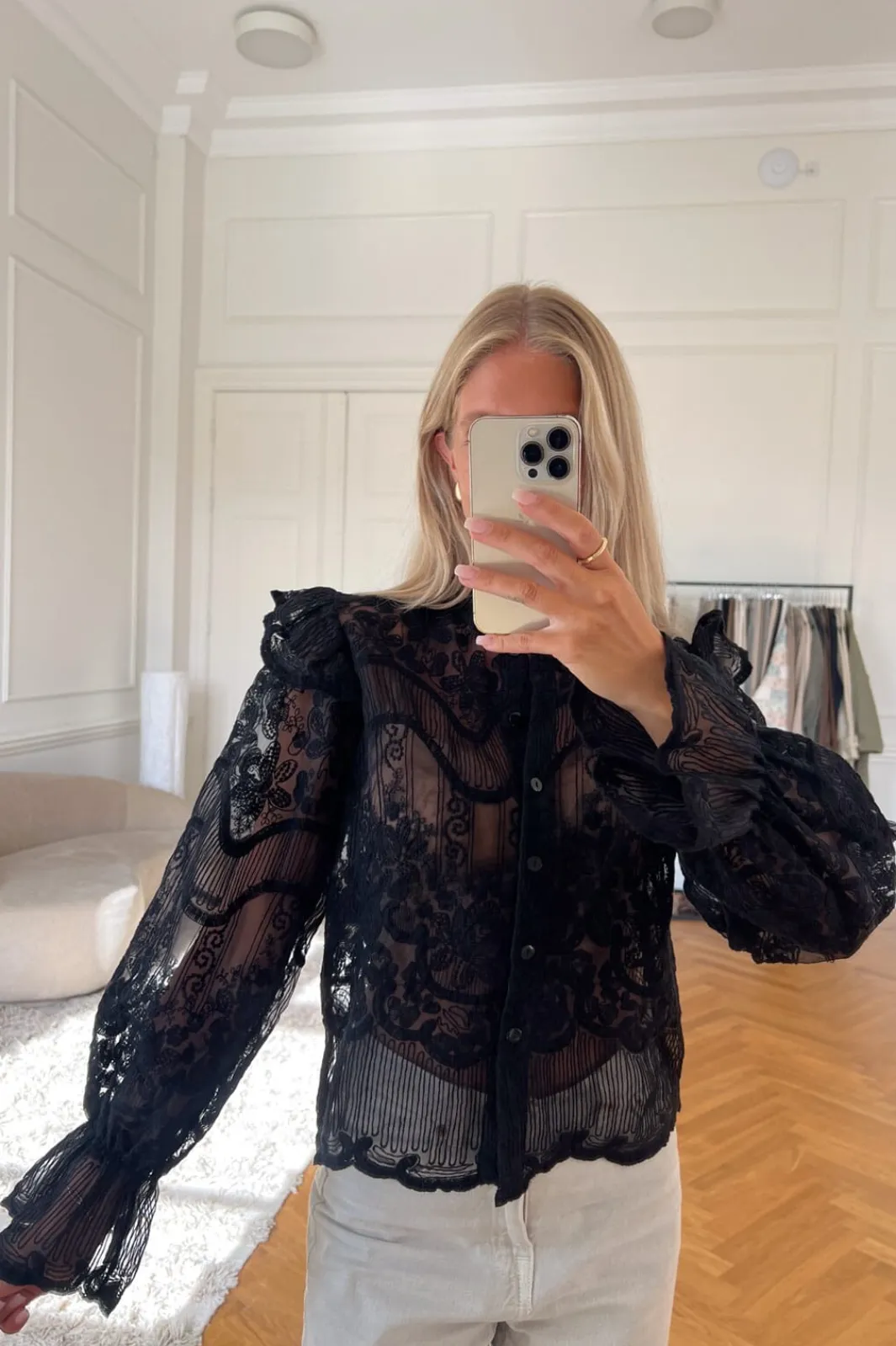 Online BYIC Auroraic Shirt 2624 Black