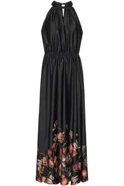 New Karmamia Ava Maxi Dress Black Blossom