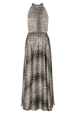 Outlet Karmamia Ava Maxi Dress 2181 Nude Leopard