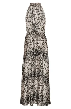 Outlet Karmamia Ava Maxi Dress 2181 Nude Leopard