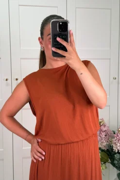 Discount A-bee Ava Top Rust