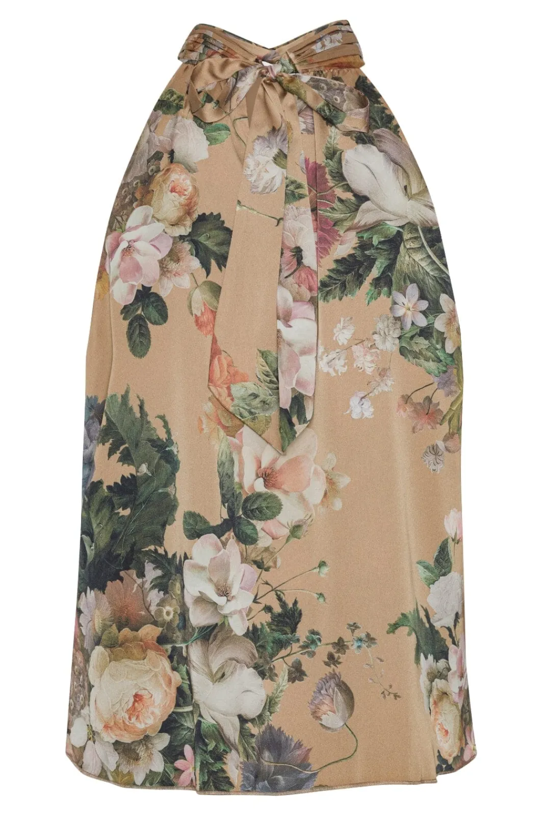 Clearance Karmamia Ava Top 2170 Taupe Bloom