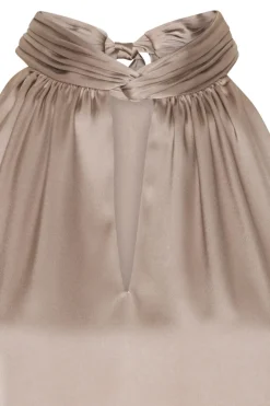 Clearance Karmamia Ava Top 2044 Semi Rich Tan