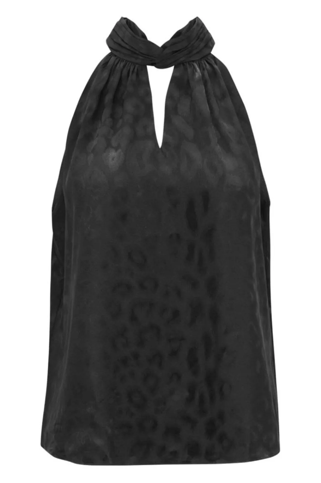 Online Karmamia Ava Top 2017 Black Leo Jacquard