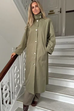 BYIC Avaic Trenchcoat A23791 Dark Khaki