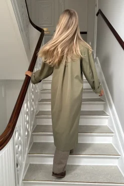 BYIC Avaic Trenchcoat A23791 Dark Khaki