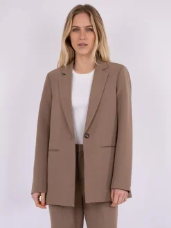 New Neo Noir Avery Suit Blazer Dusty Brown