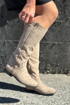 Hot Bloom Azura Boot Taupe