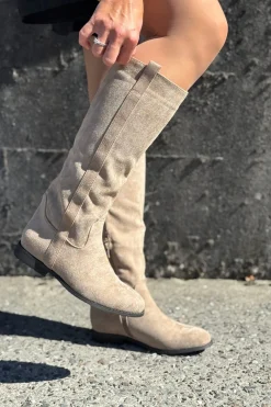 Hot Bloom Azura Boot Taupe