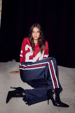 Haute L'Amitié Baggy Rn Track Pants HL10481 Navy