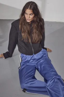 Clearance Haute L'Amitié Baggy Track Pants HL10018 Blue