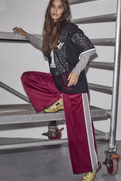 New Haute L'Amitié Baggy Track Pants HL10018 Amarone