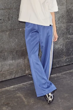 Hot Haute L'Amitié Baggy Track Tall Pants HL10071 Blue